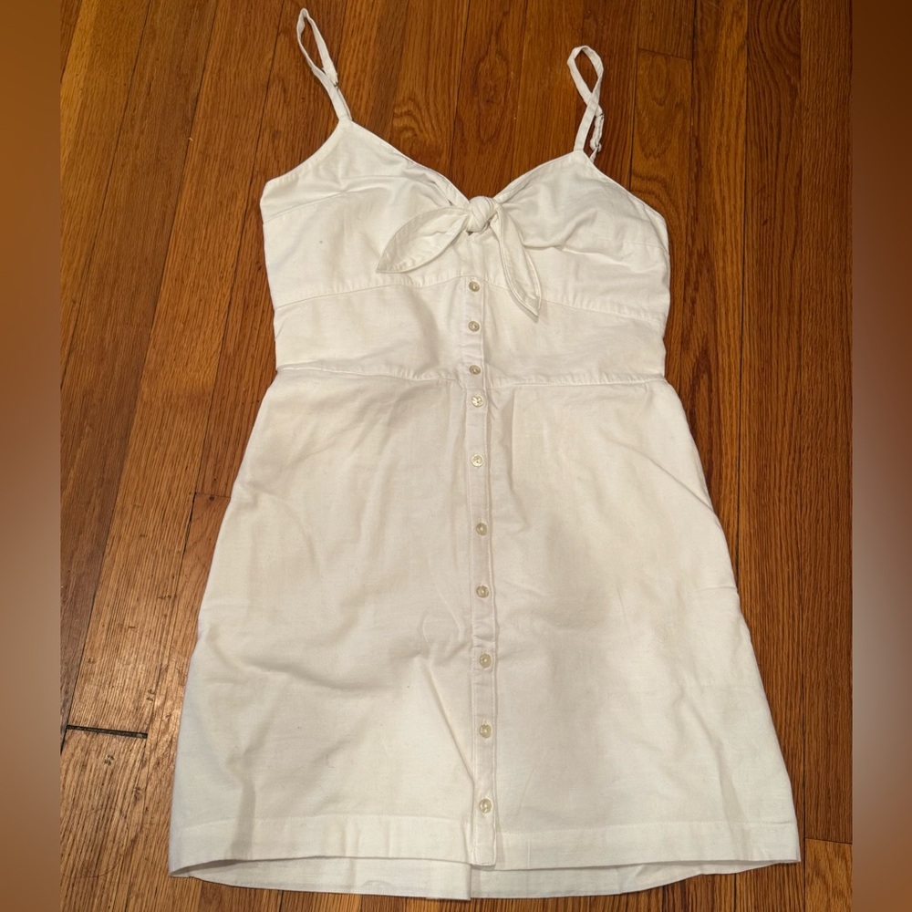 Abercrombie & Fitch White Mini Dress